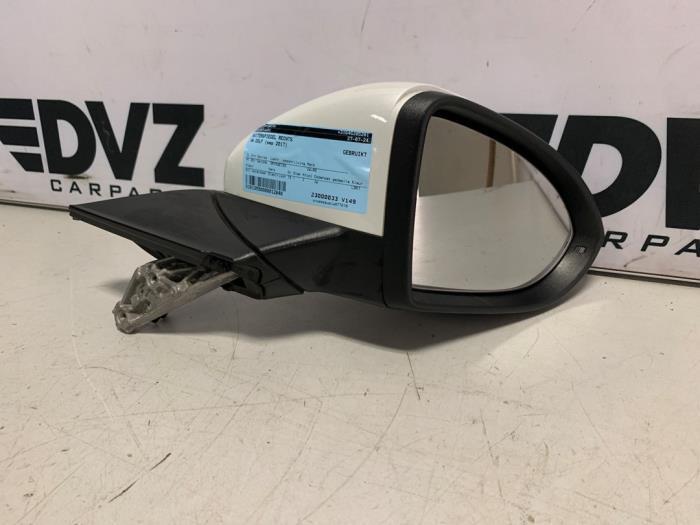 Buitenspiegel rechts van een Volkswagen Golf, Auto-onderdelen, Spiegels, Volkswagen, Gebruikt, 3 maanden garantie, Ophalen of Verzenden