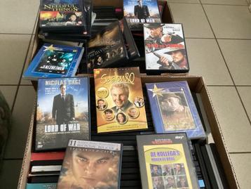 Partij van 190 dvd’s (van alles wat) beschikbaar voor biedingen