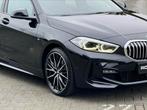 BMW 120i M-Sport automaat - LED/VIRTUAL/ZETELVERWARMING, Auto's, BMW, 1 Reeks, 4 cilinders, Zwart, Bedrijf