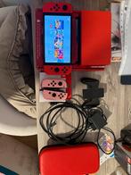 Nintendo switch Oled Mario edition, Ophalen, Zo goed als nieuw, Switch OLED