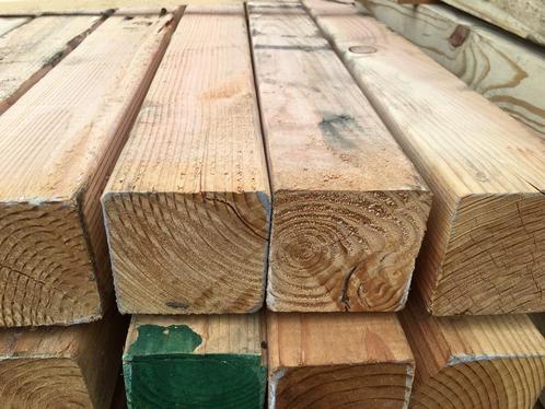 Gebruikte balken 9x9 / 9x14 / 4x14 / 4x9cm lengte 2,44m, Tuin en Terras, Palen, Balken en Planken, Gebruikt, Balken, 180 tot 250 cm