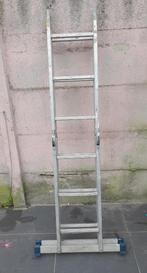 Aluminium plooiladder, Ladder, Opvouwbaar of Inschuifbaar, Zo goed als nieuw, Ophalen