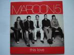 Maroon 5 This Love The Sun CD Single, Cd's en Dvd's, Pop, 1 single, Zo goed als nieuw, Verzenden