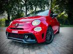 Abarth 595 Turismo  Rosso Nero  Garantie  UNIQUE !!, Auto's, Abarth, Voorwielaandrijving, Alcantara, Handgeschakeld, Particulier