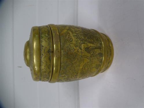 A6100. Javaanse Wajang pot van brons, Antiek en Kunst, Antiek | Brons en Koper, Brons, Ophalen of Verzenden