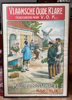 Affiche - likeur stokerij Mouliez - Busschaert - Kortrijk, Collections, Posters & Affiches, Comme neuf, Publicité, Enlèvement ou Envoi