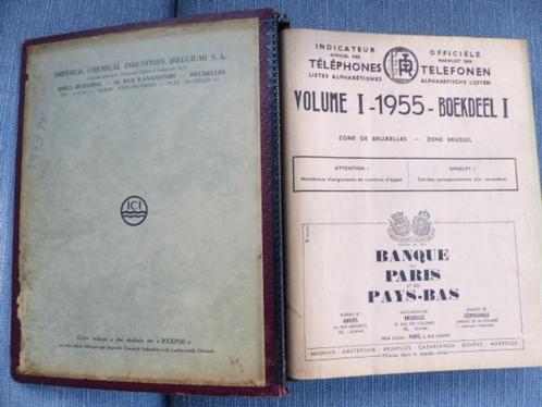 officiële naamlijst der telefonen RTT BRUSSEL 1955, Verzamelen, Telefoonkaarten, Ophalen of Verzenden