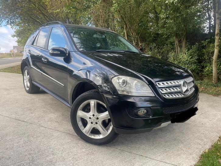 Mercedes ML 320cdi pack sport mod 2008 leer GPS Xenon ja19, Auto's, Mercedes-Benz, Bedrijf, M-Klasse, 4x4, ABS, Adaptieve lichten