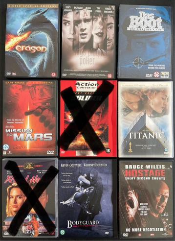 Verschillende Dvd’s -77/1 beschikbaar voor biedingen