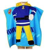 Brandweerman Sam Badponcho - Sneldrogend, Kinderen en Baby's, One size, Nieuw, Ophalen of Verzenden, Badponcho