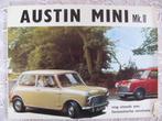 171 Austin Mini Mk. II brochure uit 1968, Enlèvement ou Envoi