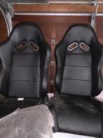 Rallye     Sportstoel auto zwart leder, Auto-onderdelen, Interieur en Bekleding, Ophalen of Verzenden, Nieuw