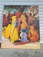 Huile sur panneau signe tony reniers, Antiek en Kunst, Ophalen of Verzenden