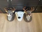 Kerst decoratie : eland / rendier / ijsbeer, Diversen, Kerst, Ophalen of Verzenden, Gebruikt