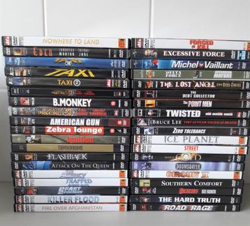 38 DVD’s – Action movies beschikbaar voor biedingen