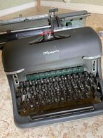 Vintage typmachine - Olympia, Utilisé, Enlèvement ou Envoi