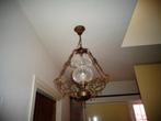 Plafondlamp retro jaren 50-60 ZGST, Huis en Inrichting, Ophalen of Verzenden, Gebruikt, Glas, Retro oud