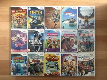 Nintendo Wii games beschikbaar voor biedingen