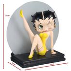 Betty Boop Lamp Leg Up Yellow Glitter - 23 cm, Ophalen, Nieuw