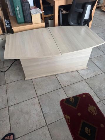 table de salon avec coffre beschikbaar voor biedingen