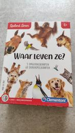 Spelend leren Spel “Waar leven ze?” 4+, Ophalen of Verzenden