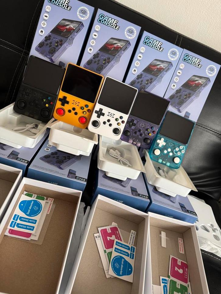 Game Console R36S, Games en Spelcomputers, Games | Nintendo Game Boy, Zo goed als nieuw, Ophalen