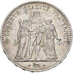 Frankrijk 5 francs, 1875 Hercules  "A" - Parijs Zilver munt, Postzegels en Munten, Frankrijk, Zilver, Ophalen of Verzenden, Losse munt