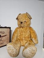 Vintage teddybeer uit de jaren 50, Kinderen en Baby's, Speelgoed | Knuffels en Pluche, Gebruikt, Beer, Ophalen