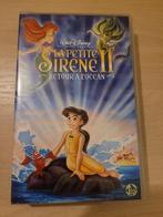 K7 vhs la petite sirene 2, CD & DVD, Enlèvement ou Envoi, Dessin animé, Tous les âges, Comme neuf