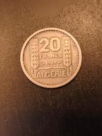 Pièce de monnaie 20 franc Algérie 1949, Postzegels en Munten, Munten | Europa | Euromunten, Zilver, Overige landen, Losse munt