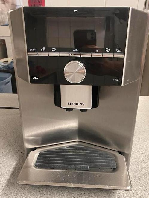 Siemens EQ9 S500 Volautomatische koffiemachine, Elektronische apparatuur, Koffiezetapparaten, Gebruikt, Koffiebonen, Koffiemachine