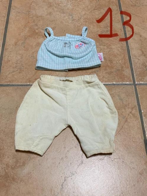 Baby Born kleertjes €2 per stuk, Kinderen en Baby's, Speelgoed | Poppen, Zo goed als nieuw, Babypop, Ophalen of Verzenden