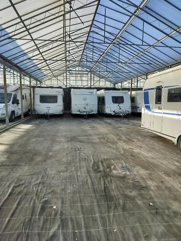 Stalling caravan, Caravans en Kamperen, Caravanopslag