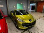 Peugeot 207 cabrio benzine gekeurd garantie, Auto's, Voorwielaandrijving, Stof, Zwart, Cabriolet