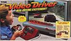 Zeldzame SEGA / TYCO Video Driver “California Chase” (1988), Games en Spelcomputers, Spelcomputers | Sega, Met games, Overige modellen