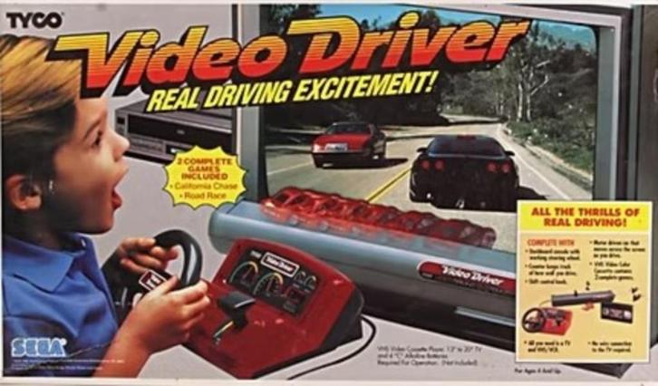 Pilote vidéo SEGA/TYCO rare « California Chase » (1988), Consoles de jeu & Jeux vidéo, Consoles de jeu | Sega, Comme neuf, Autres modèles