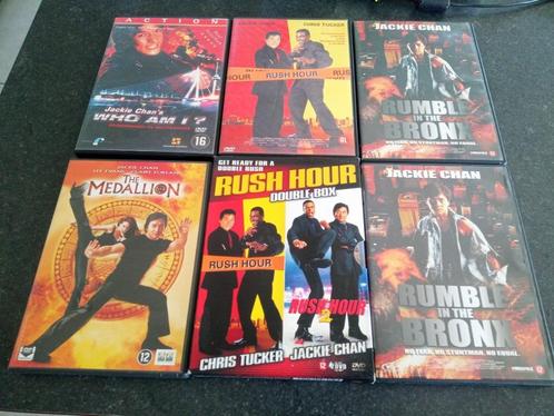 6 Jackie Chan DVD's, CD & DVD, DVD | Action, Enlèvement ou Envoi