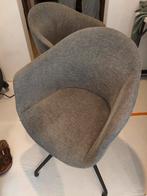 Eetkamerstoelen, Huis en Inrichting, Ophalen, Grijs, Stof