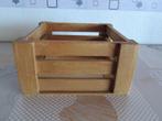 Pot en bois carré pour rangement ou décoration, Ophalen, Vierkant