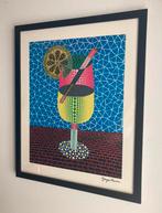 Yayoi Kusama : lithographie 50 exemplaires avec COA, Antiek en Kunst