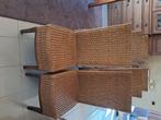 6 landelijke rieten stoelen, Ophalen