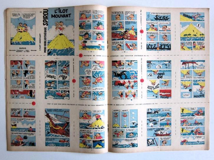 Spirou 1172 avec mini-récit de Remacle (1960), Boeken, Stripverhalen, Zo goed als nieuw, Eén stripboek, Ophalen of Verzenden