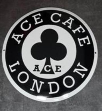 Ace cafe london emaillen reclame decoratie bord gameroom beschikbaar voor biedingen