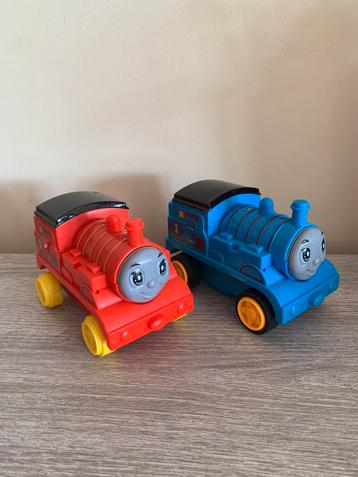 Thomas de trein twee treintjes beschikbaar voor biedingen