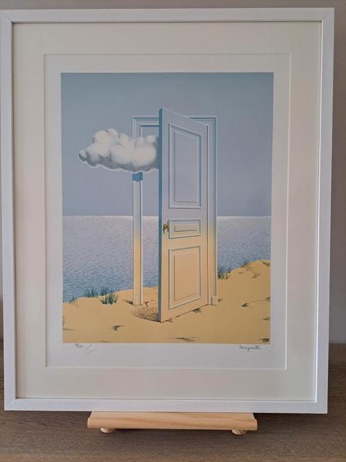 René Magritte - lithographie en couleurs - La victoire, Antiquités & Art, Art | Lithographies & Sérigraphies, Enlèvement