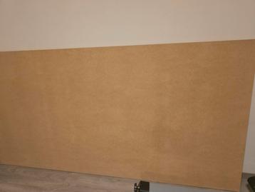 MDF platen

MDF plaat 244x122 cm 18mm, 2 st.
 beschikbaar voor biedingen