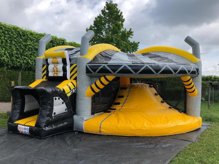 Springkasteel Multiplay XL Heavy Duty van JB, Hobby en Vrije tijd, Feestartikelen | Verhuur, Zo goed als nieuw, Ophalen