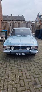 FORD CORTINA 1600E MK2..ZELDZAME OPKNAPPER.., Auto's, Oldtimers, Achterwielaandrijving, Zwart, Lederen bekleding, Particulier