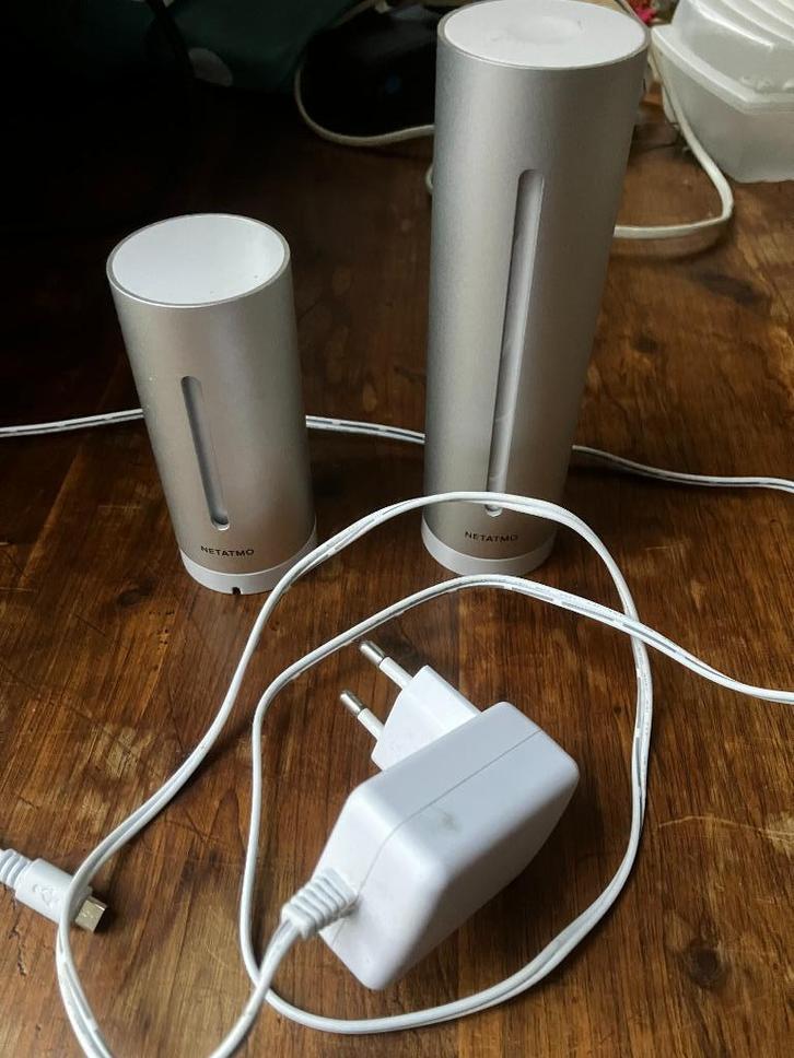 Station météo connectée Netatmo, Audio, Tv en Foto, Weerstations en Barometers, Gebruikt, Weerstation, Ophalen of Verzenden