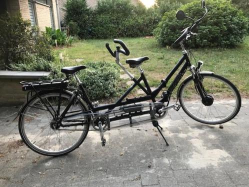 electrische tandem, Fietsen en Brommers, Fietsen | Tandems, Zo goed als nieuw, Minder dan 10 versnellingen, 49 tot 53 cm, 47 tot 51 cm
